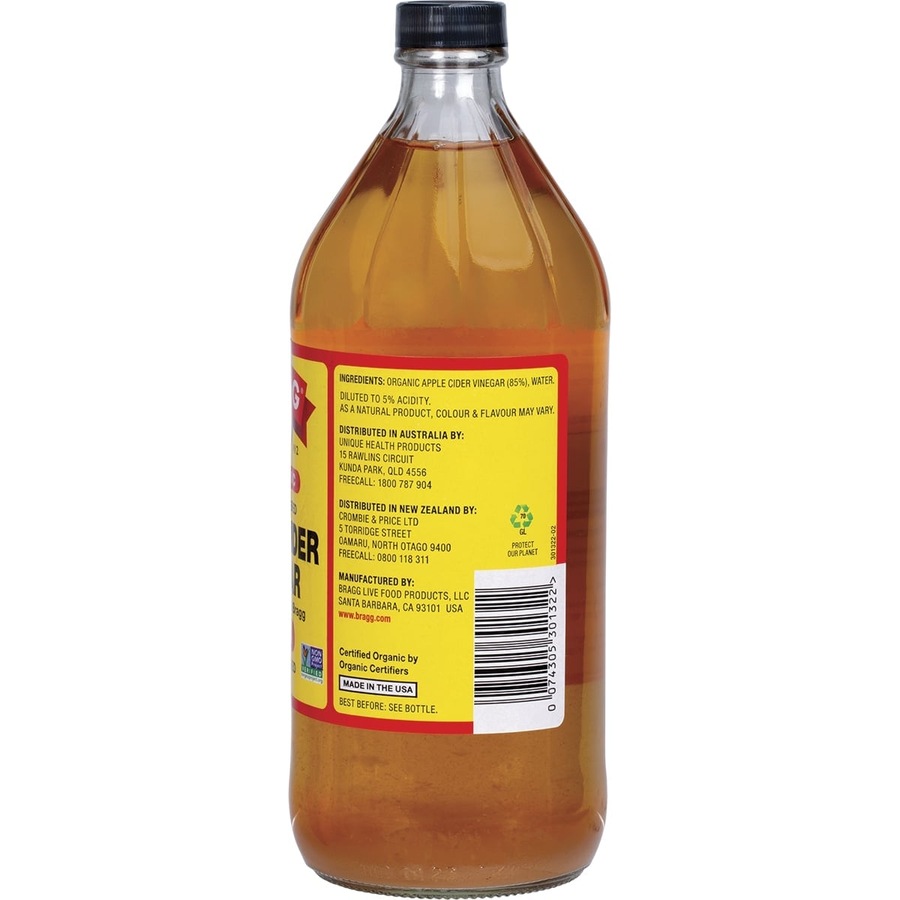 Braggs Organic Apple Cider Vinegar 946ml