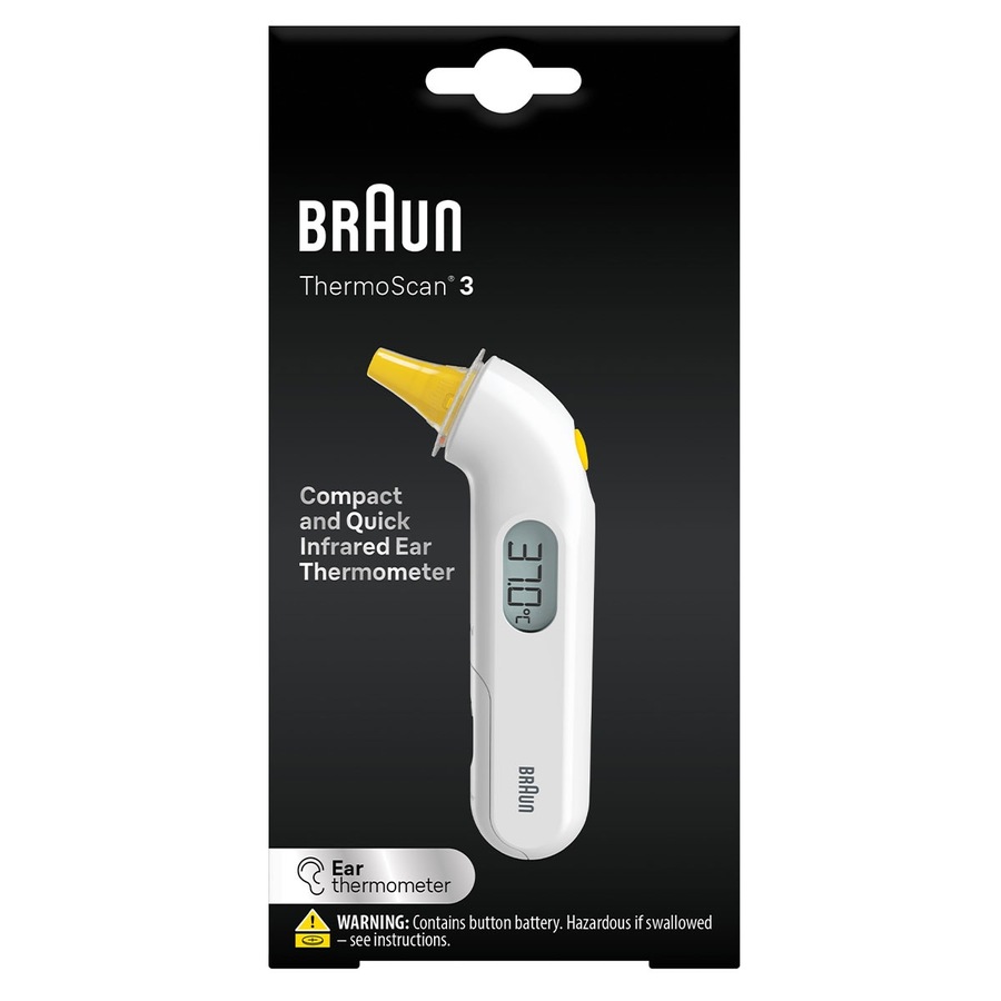 Braun Thermoscan 3 Infrared Ear Thermometer