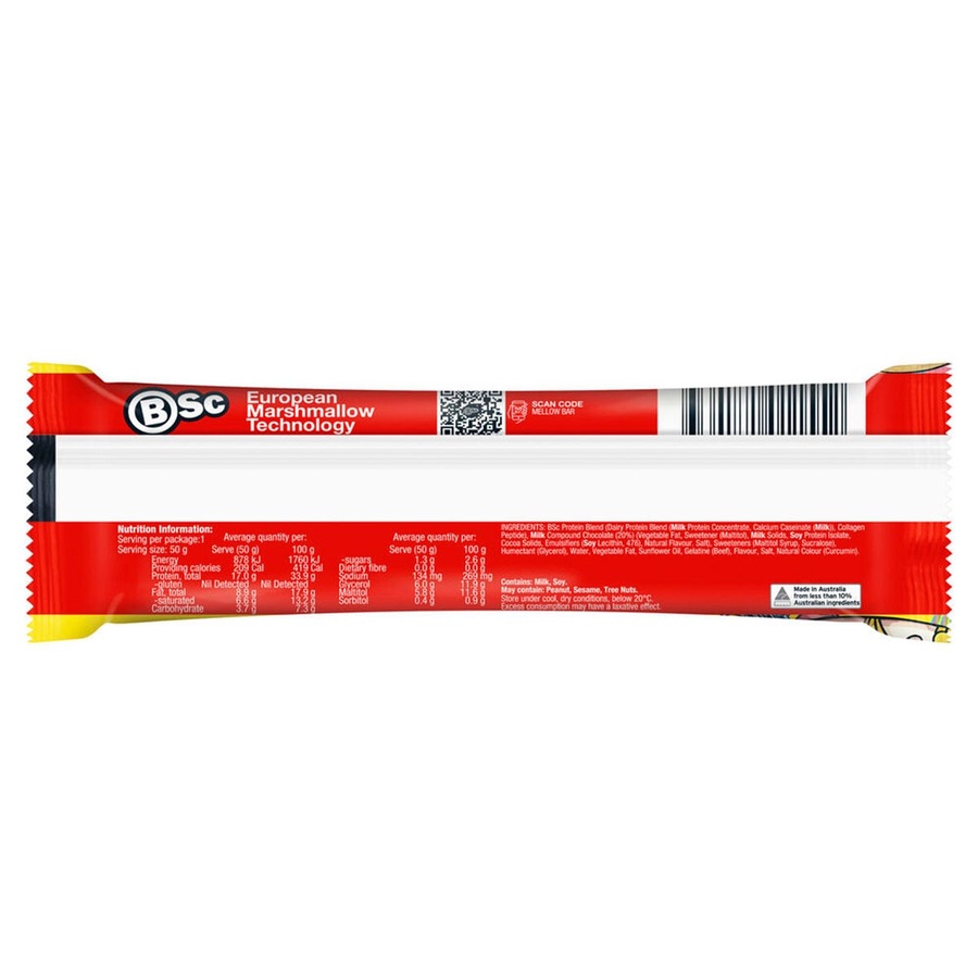 BSc High Protein Mellow Bar Banana 12 x 50g