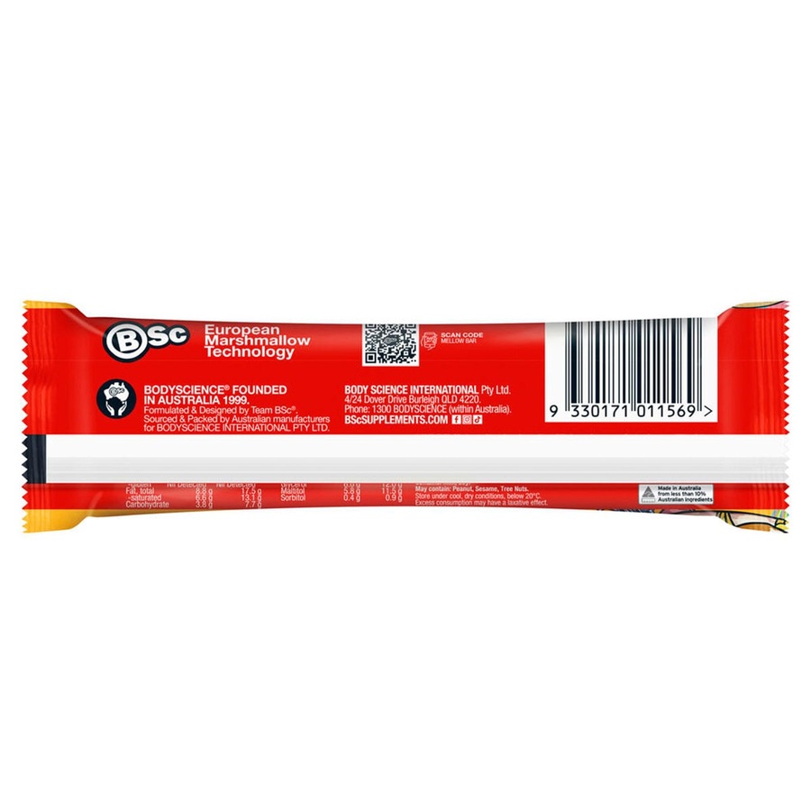 BSc High Protein Mellow Bar Salted Caramel 12 x 50g