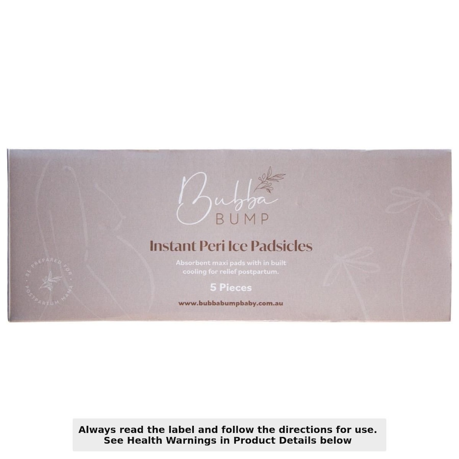 Bubba Bump Instant Perineum Cooling Padsicles 5 Pack