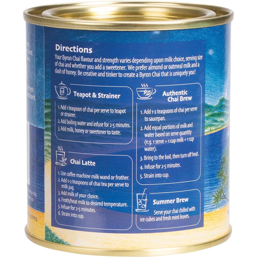 Byron Chai Indian Spiced Tea 100g