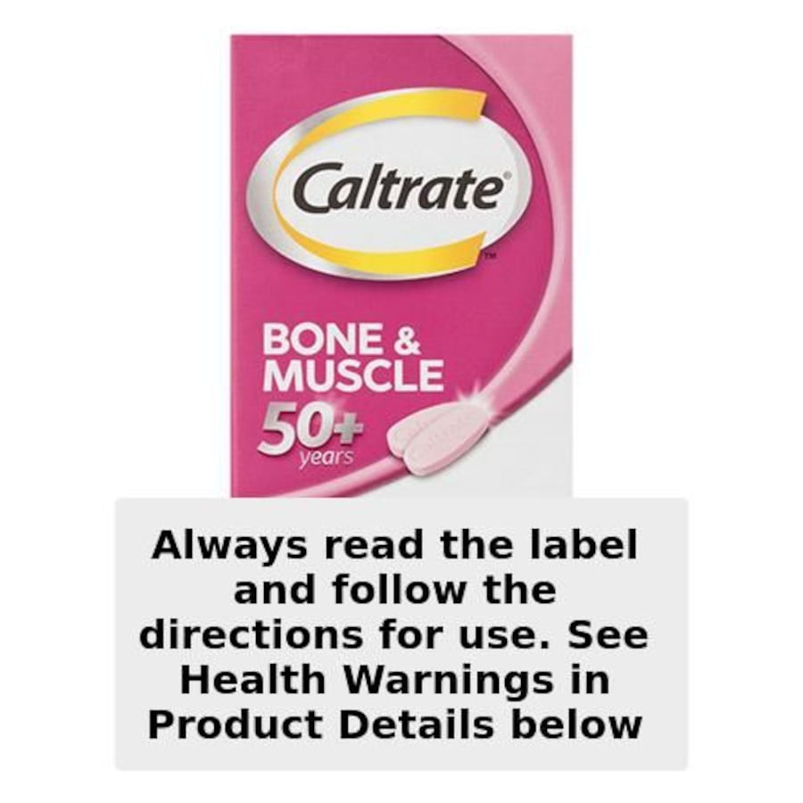 Caltrate Bone & Muscle 50+ 100 Tablets