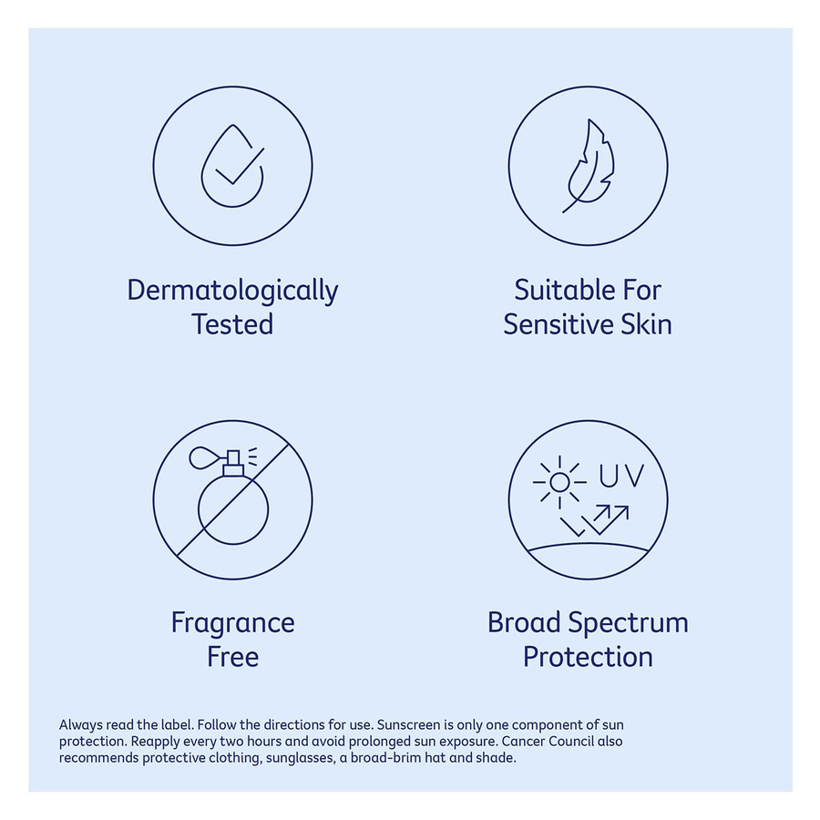 Cancer Council Face Day Wear Moisturiser Matte Light Tint SPF50+ 75ml