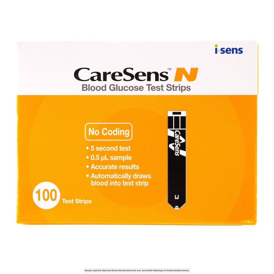 CareSens N Blood Glucose Test Strips 100 Pack