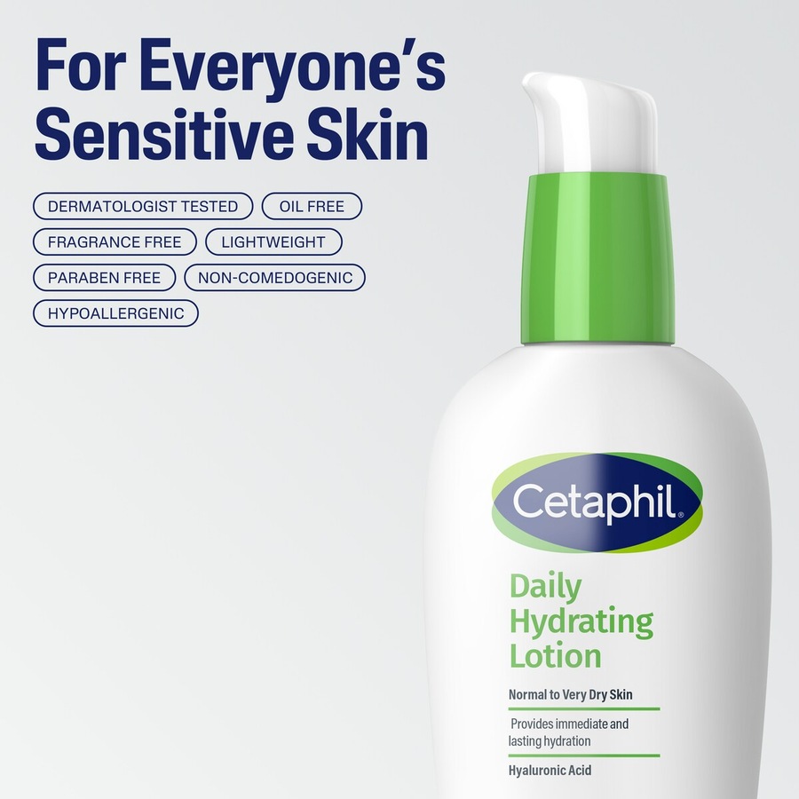 Cetaphil Daily Hydrating Facial Lotion with Hyaluronic Acid 88ml