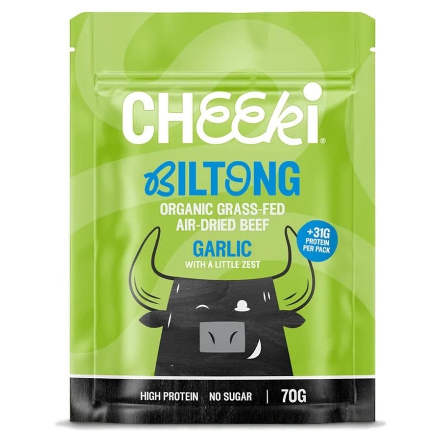 Cheeki Biltong Garlic 70g