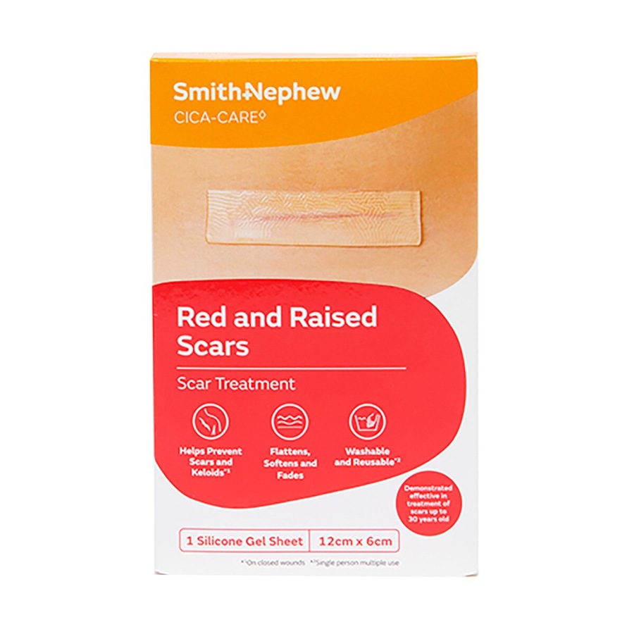 Cica-care Scar Treatment Silicone Gel Sheet 6cm X 12cm Single