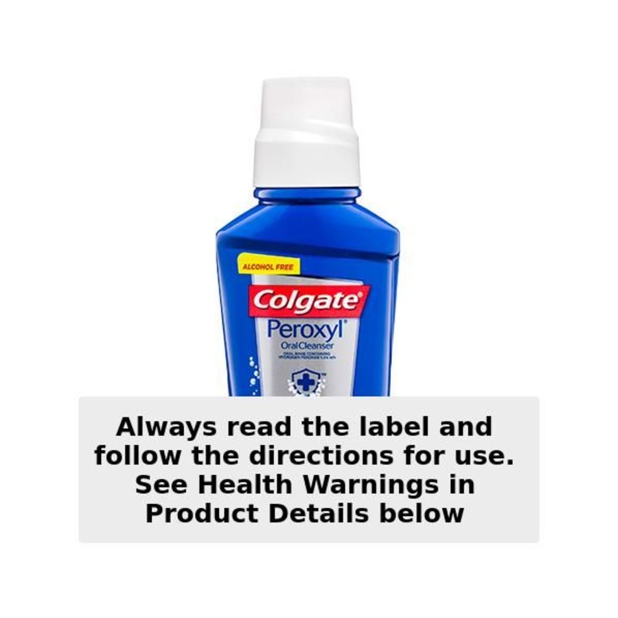 Colgate Peroxyl Oral Cleanser Mint Flavour 236ml