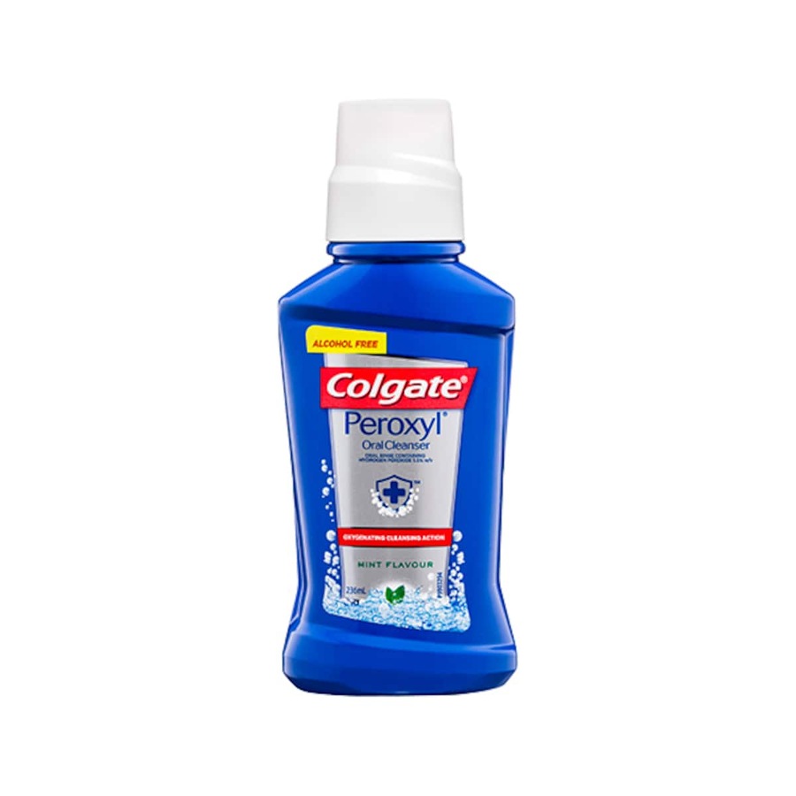 Colgate Peroxyl Oral Cleanser Mint Flavour 236ml
