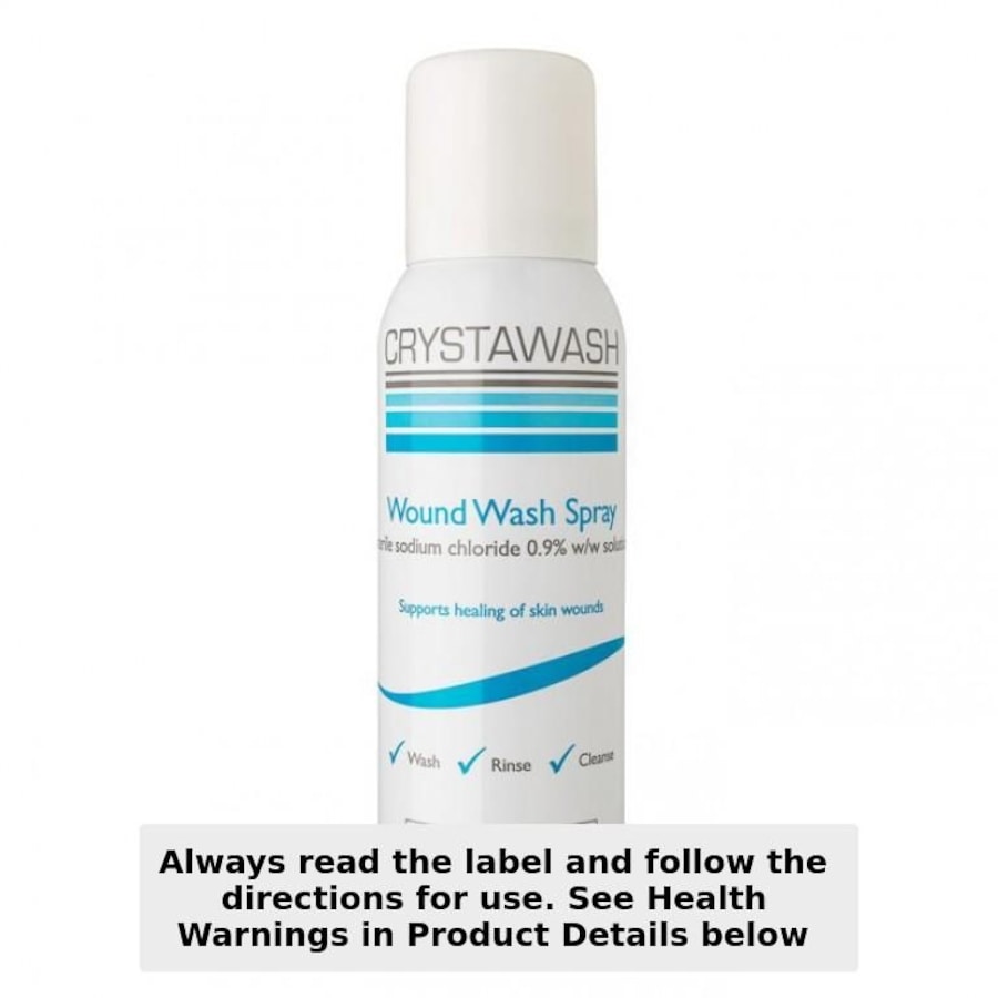 Crystawash Wound Wash Spray 100ml