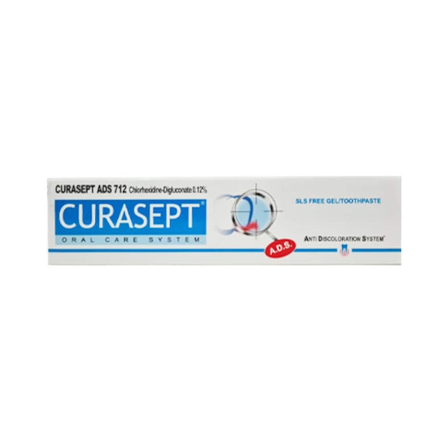 Curasept ADS 712 Chlorhexidine Gel Toothpaste 75ml