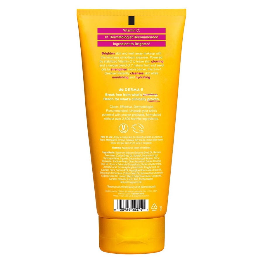 Derma E Vitamin C Foaming Oil Cleanser 175ml