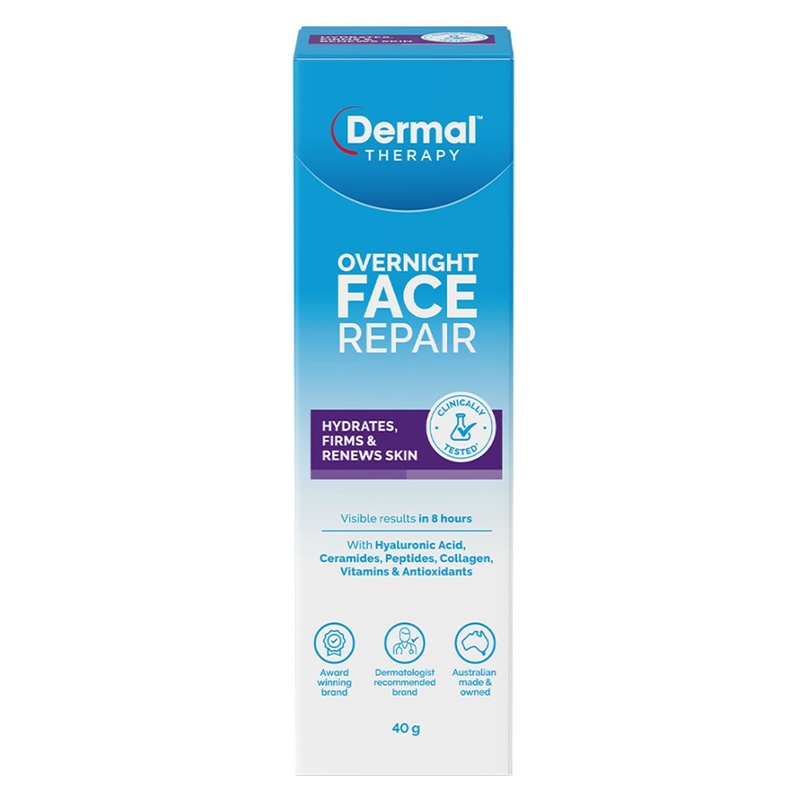 Dermal Therapy Overnight Face Repair Cream 40g