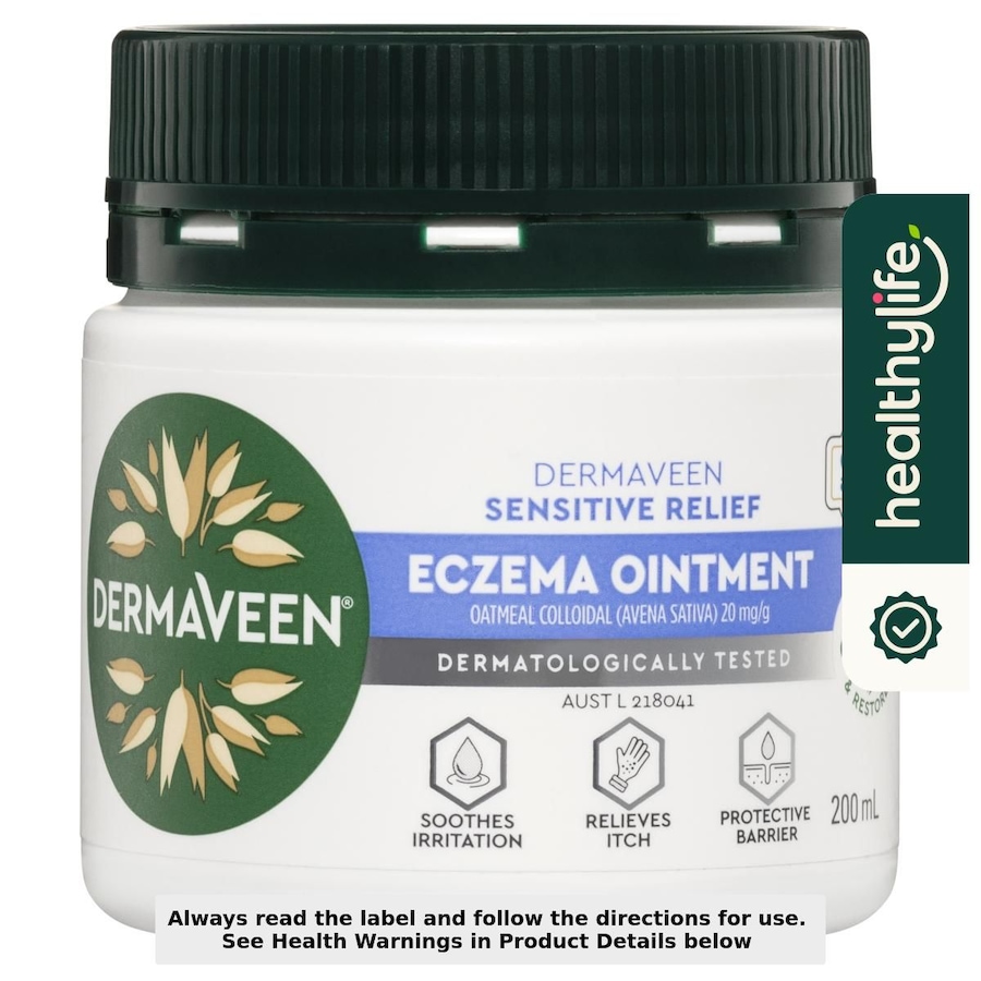 DermaVeen Sensitive Relief Eczema Ointment 200ml