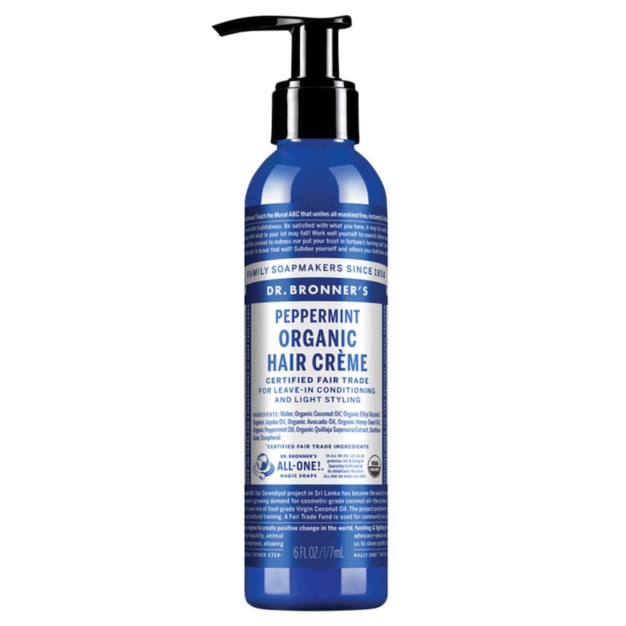Dr Bronner's Peppermint Organic Hair Creme 177ml