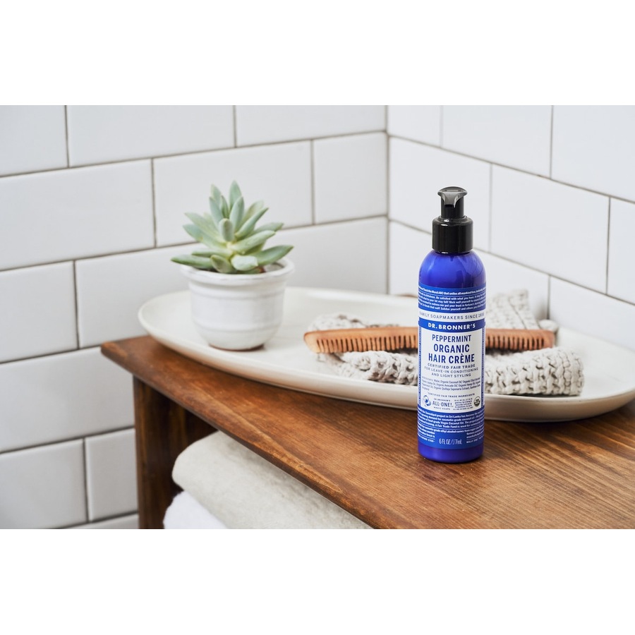 Dr Bronner's Peppermint Organic Hair Creme 177ml