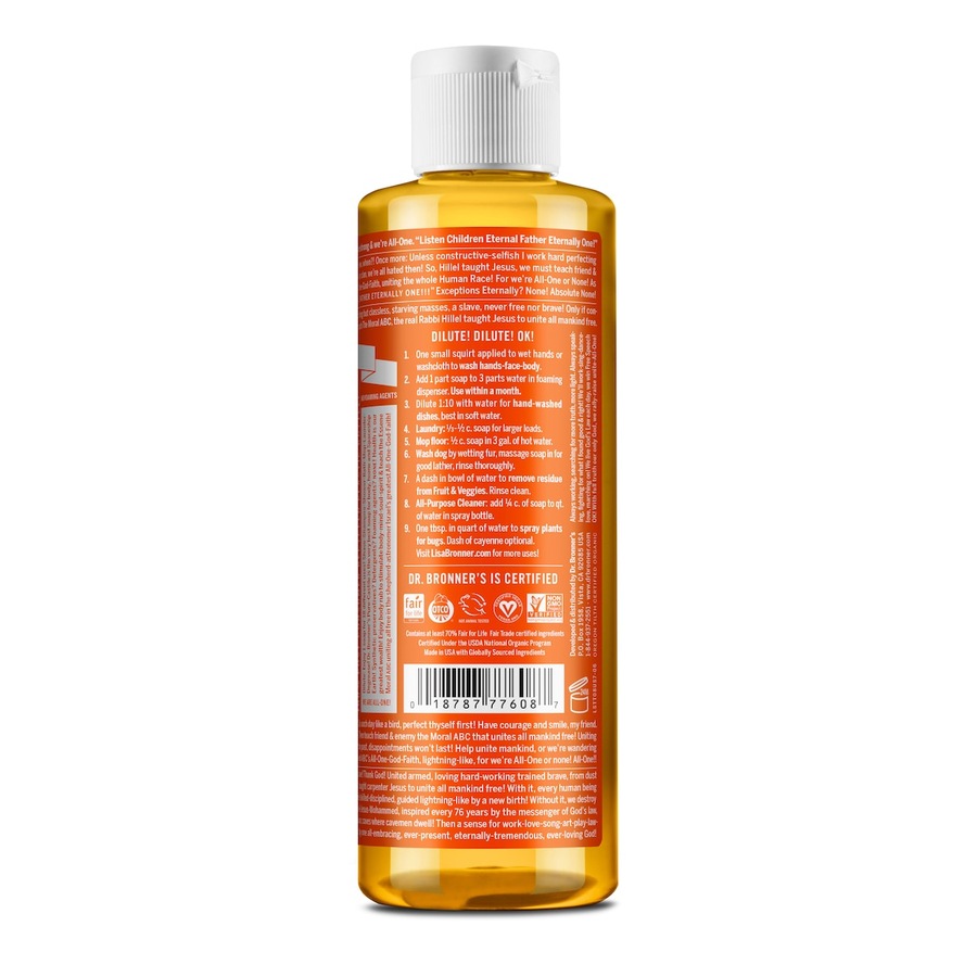 Dr Bronner's Pure Castile Liquid Magic Soap Tea Tree 237ml