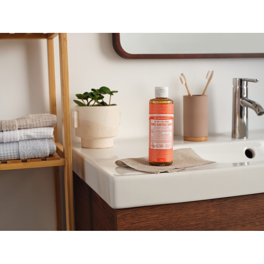 Dr Bronner's Pure Castile Liquid Magic Soap Tea Tree 237ml