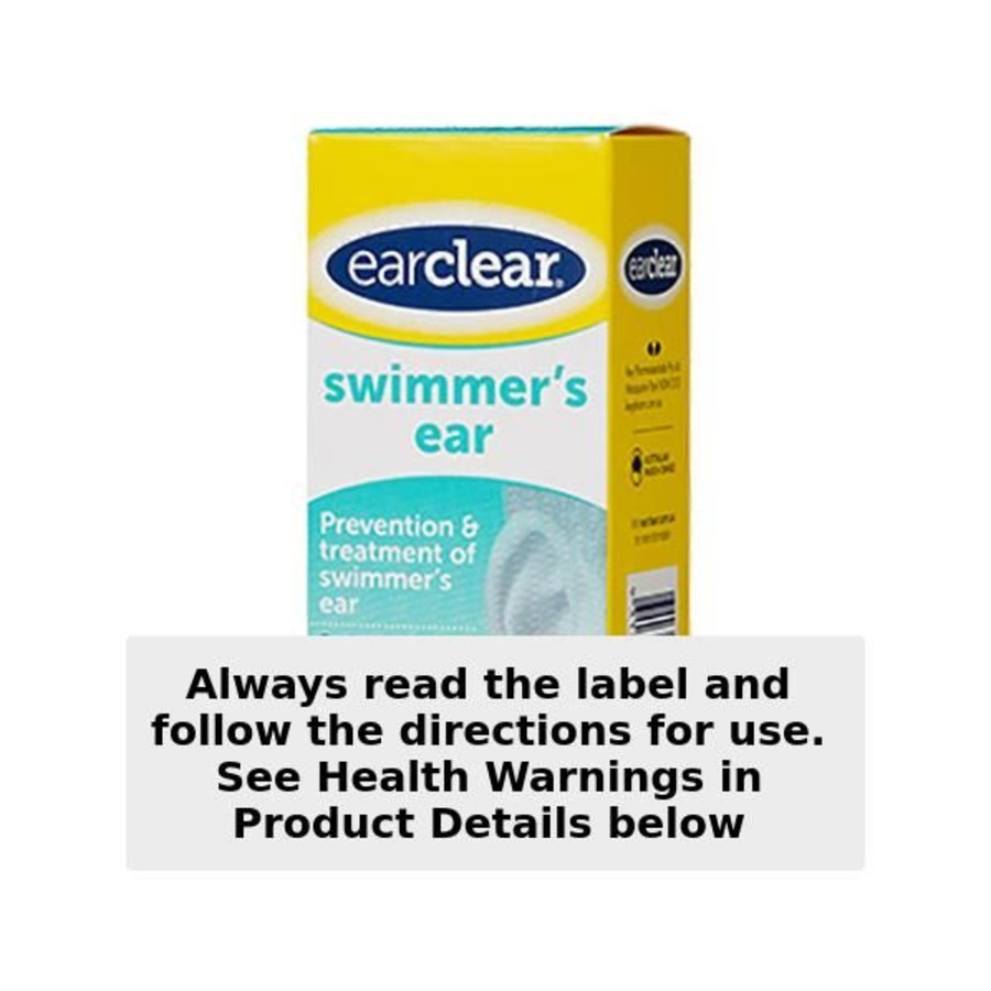 EarClear Ear Drops for Swimmers Ear 40ml