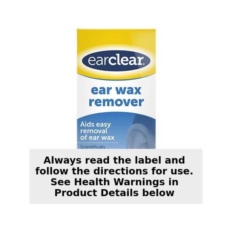 EarClear Ear Wax Removal Drops 12ml