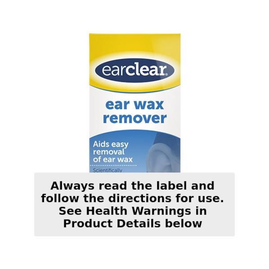 EarClear Ear Wax Removal Drops 12ml