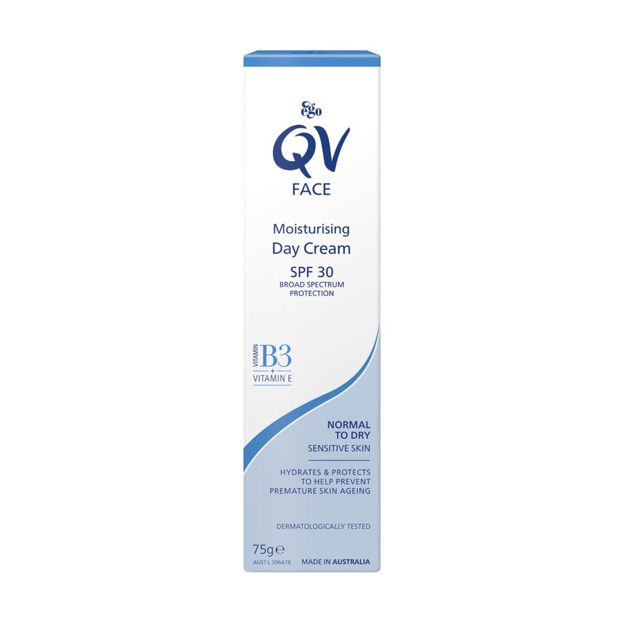 Ego QV Face Moisturising Day Cream SPF30 75g