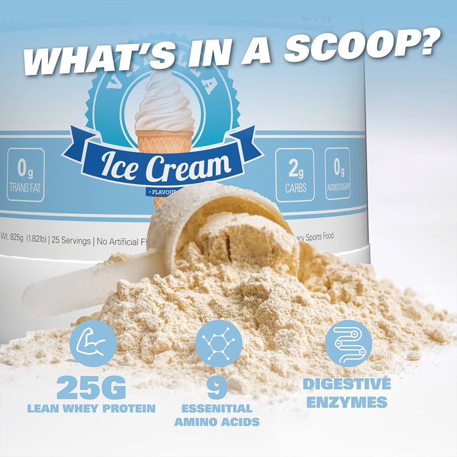 EHPLabs Oxywhey Lean Wellness Protein Powder Vanilla 825g