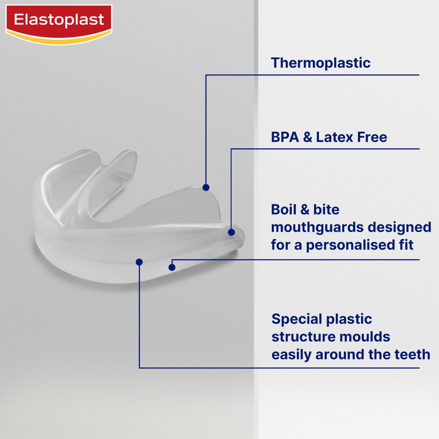 Elastoplast Sport Mouthguard Adult Clear