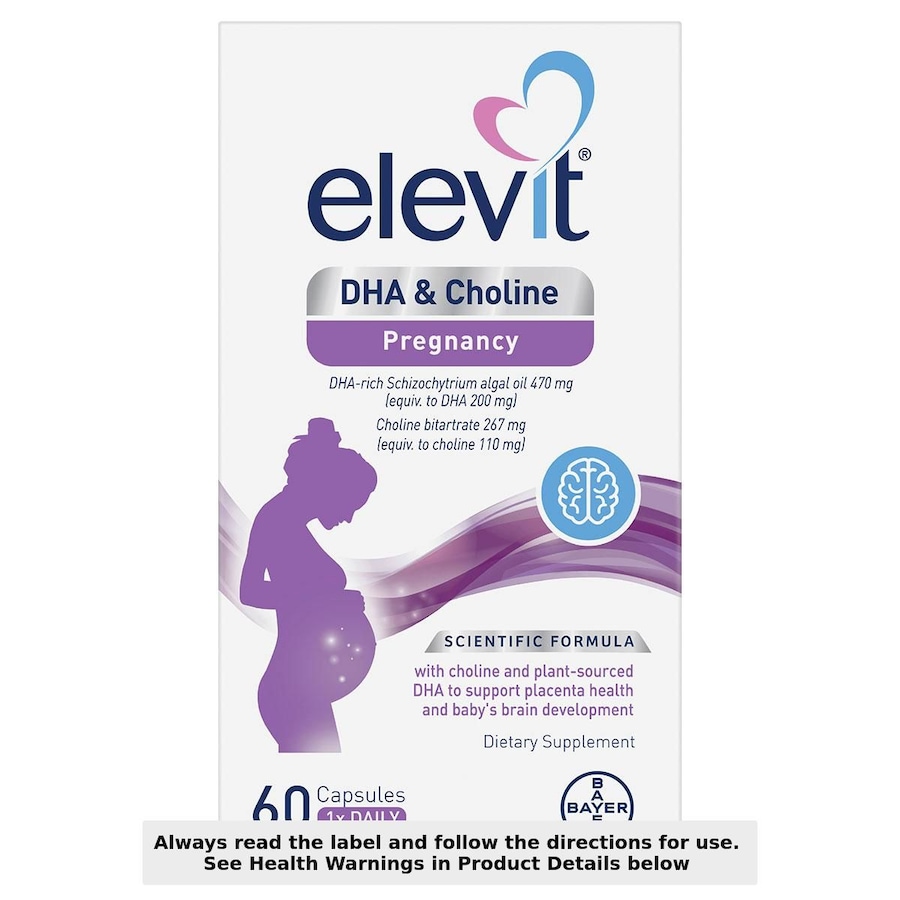 Elevit DHA + Choline for Pregnancy 60 Capsules