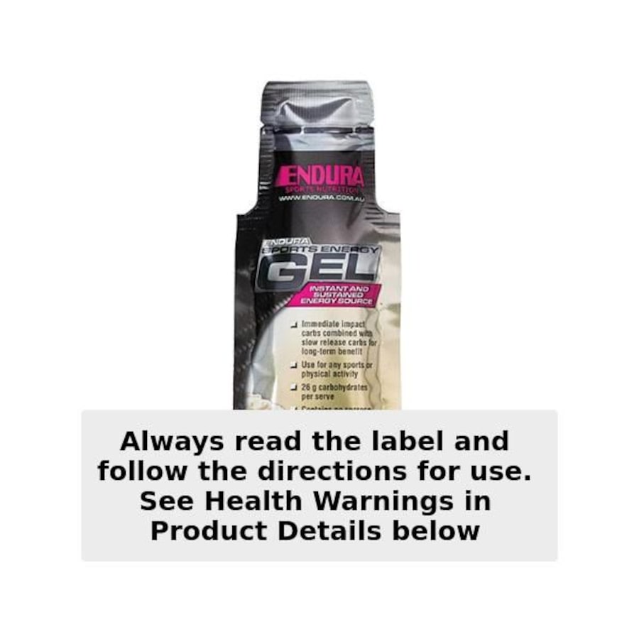 Endura Sports Energy Gel Vanilla 35g