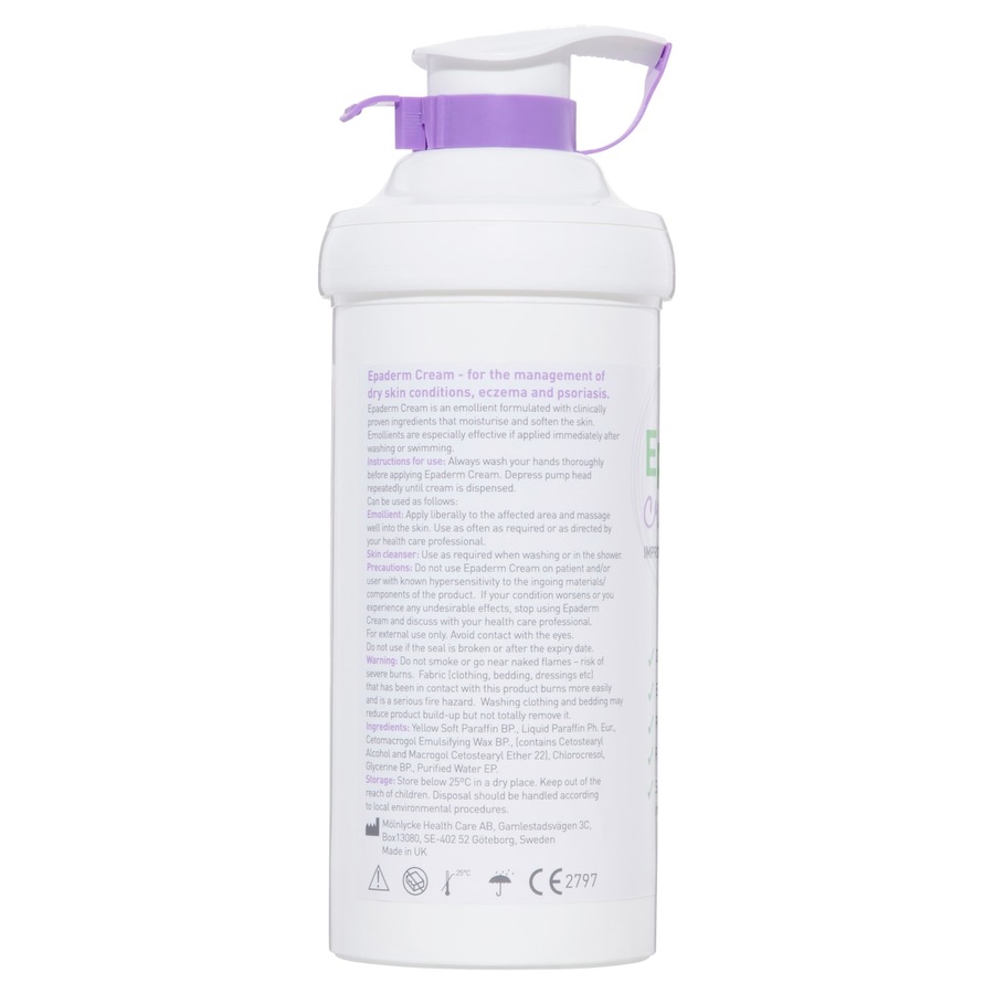 Epaderm Cream 500g Pump