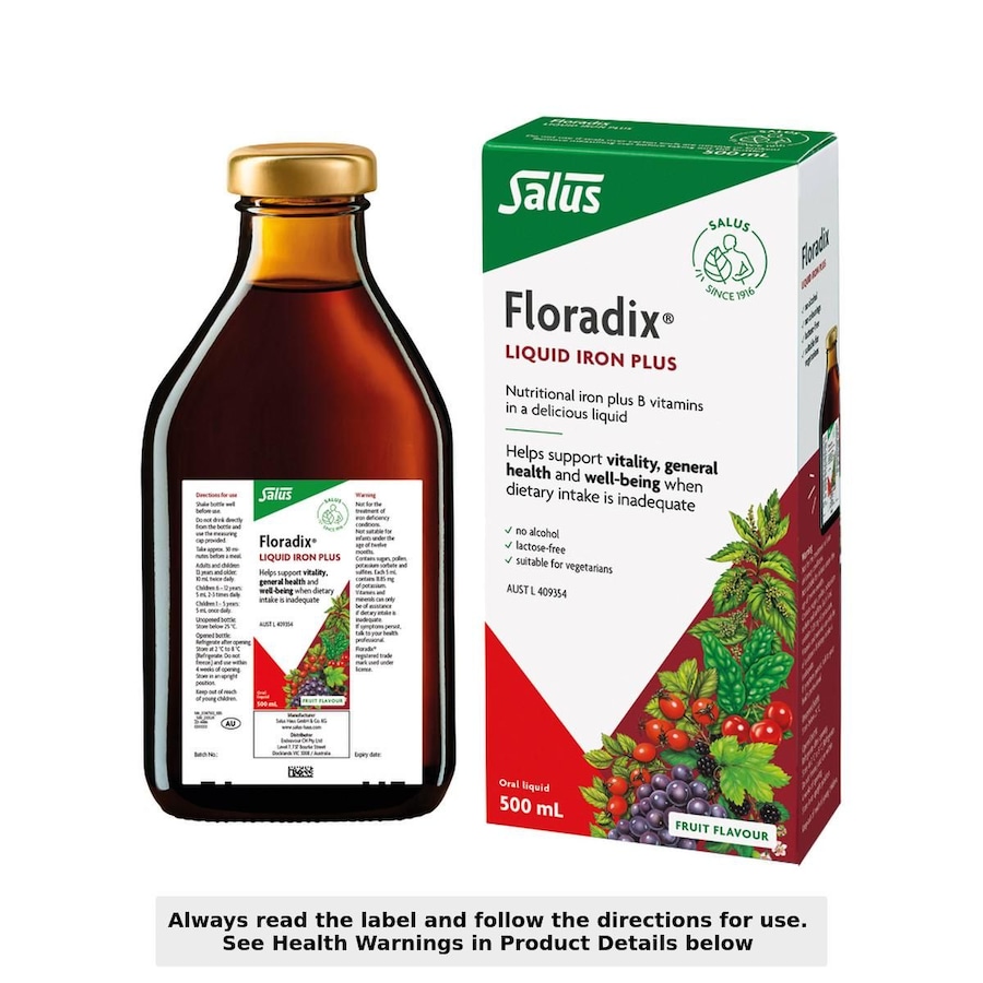 Floradix Liquid Iron Plus Oral Liquid 500ml