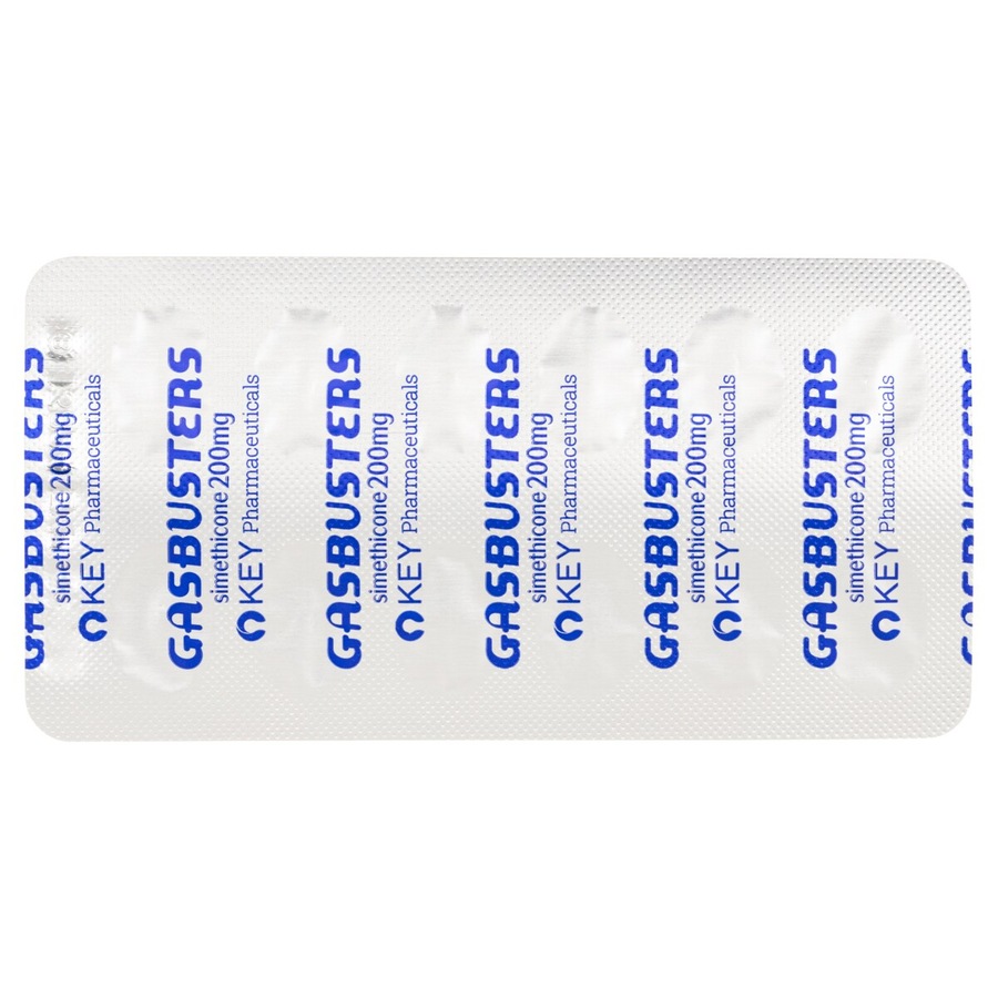 Gasbusters 200mg Capsules Peppermint 24 Pack