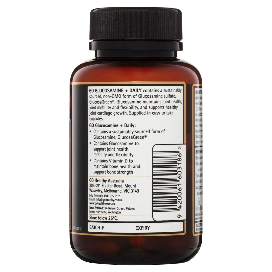 GO Healthy Glucosamine + Daily 60 Vege Capsules