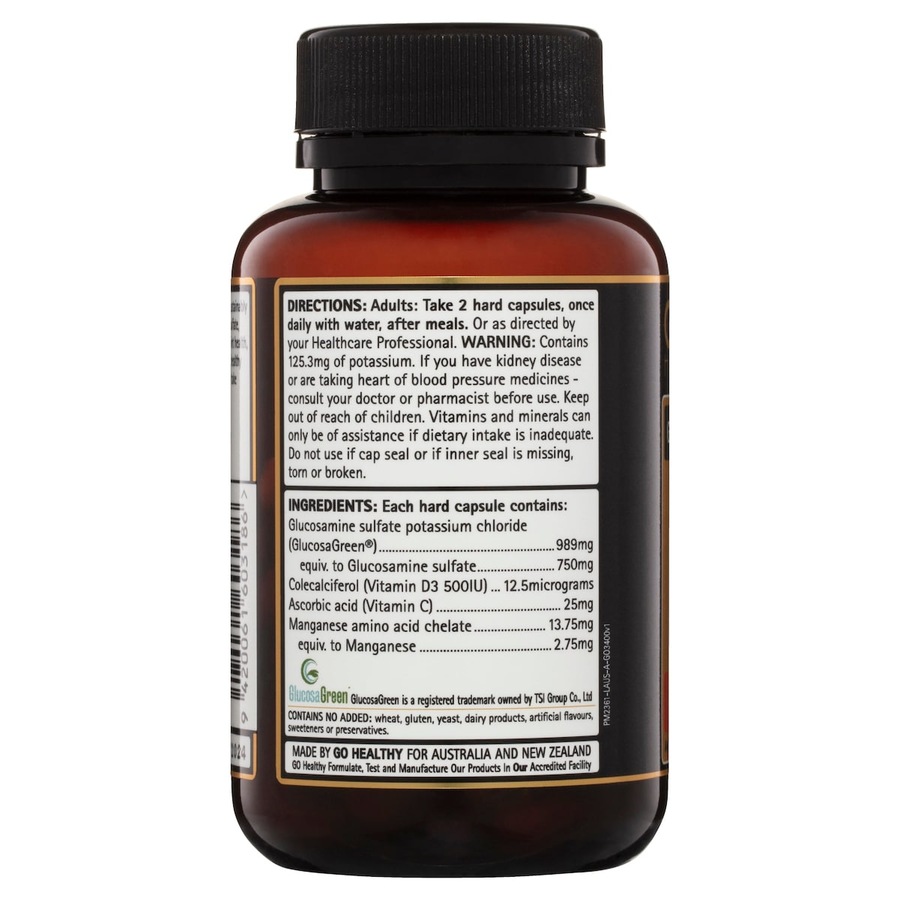 GO Healthy Glucosamine + Daily 60 Vege Capsules