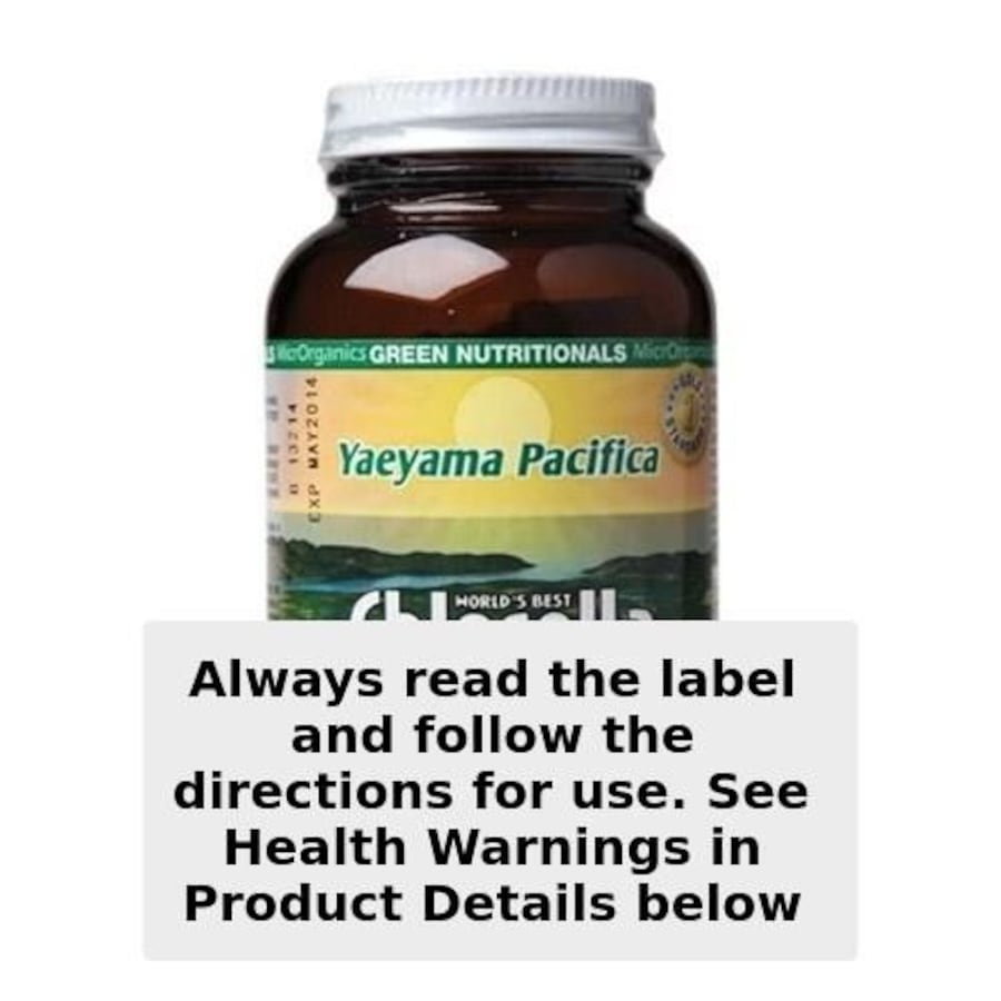 Green Nutritionals Yaeyama Pacifica Chlorella 200 Tablets