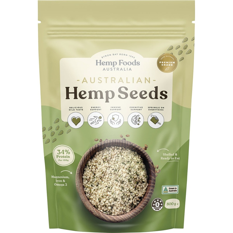 Hemp Foods Australia Australian Hemp Seeds 800g