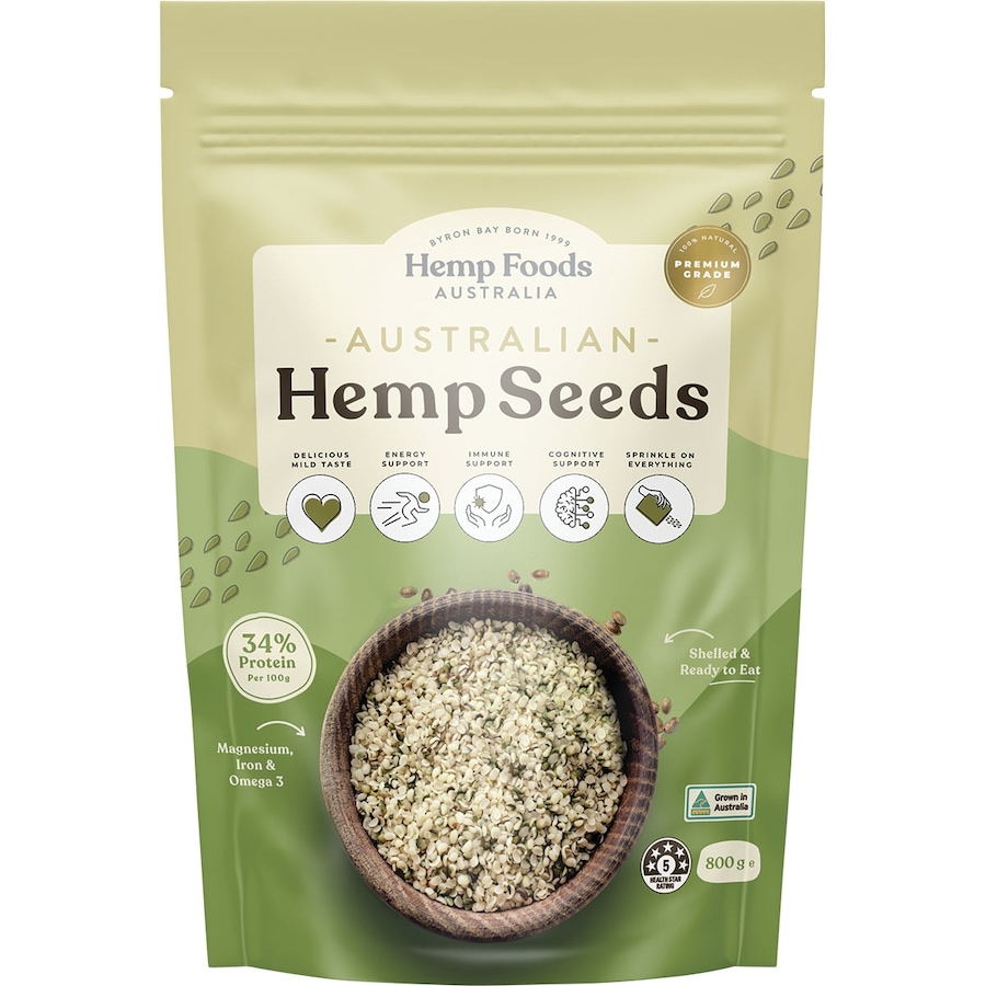 Hemp Foods Australia Australian Hemp Seeds 800g
