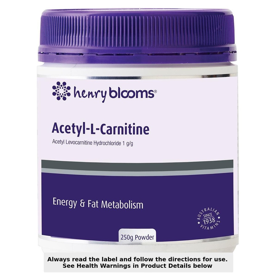 Henry Blooms Acetyl L-Carnitine Powder 250g