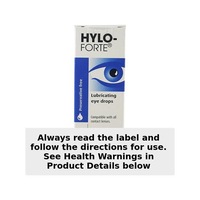 Hylo Forte Lubricating Eye Drops Preservative Free 10ml