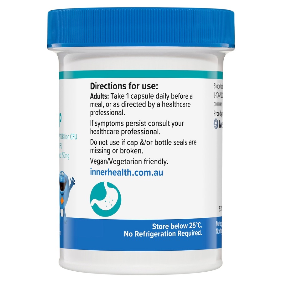 Inner Health Heartburn HP Probiotic 30 Capsules