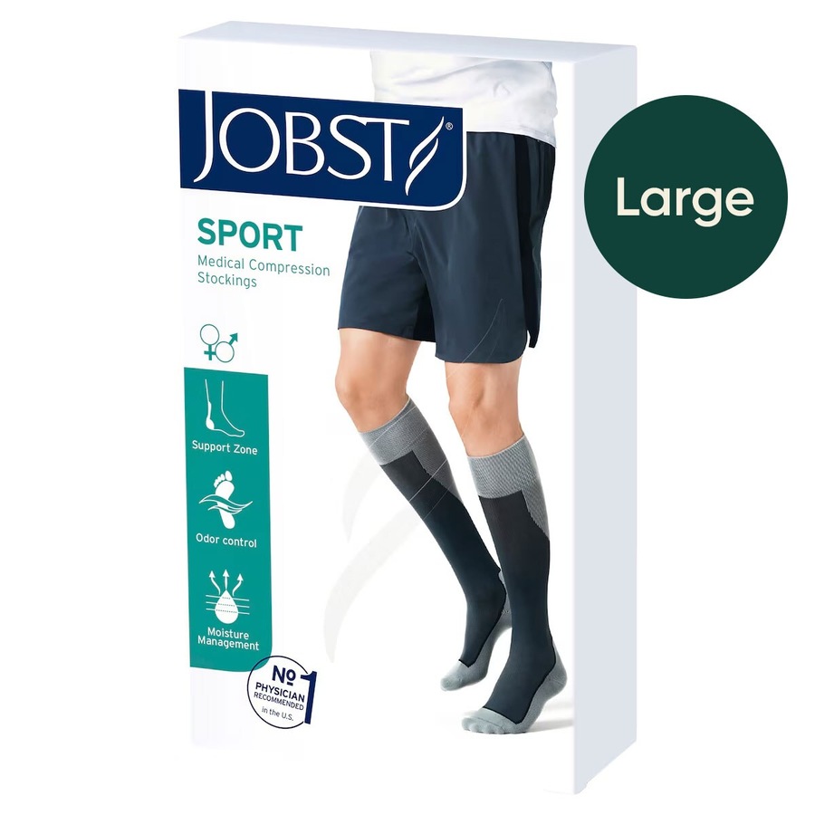 Jobst Sport Compression Socks Unisex 15-20 mmHg Pink L