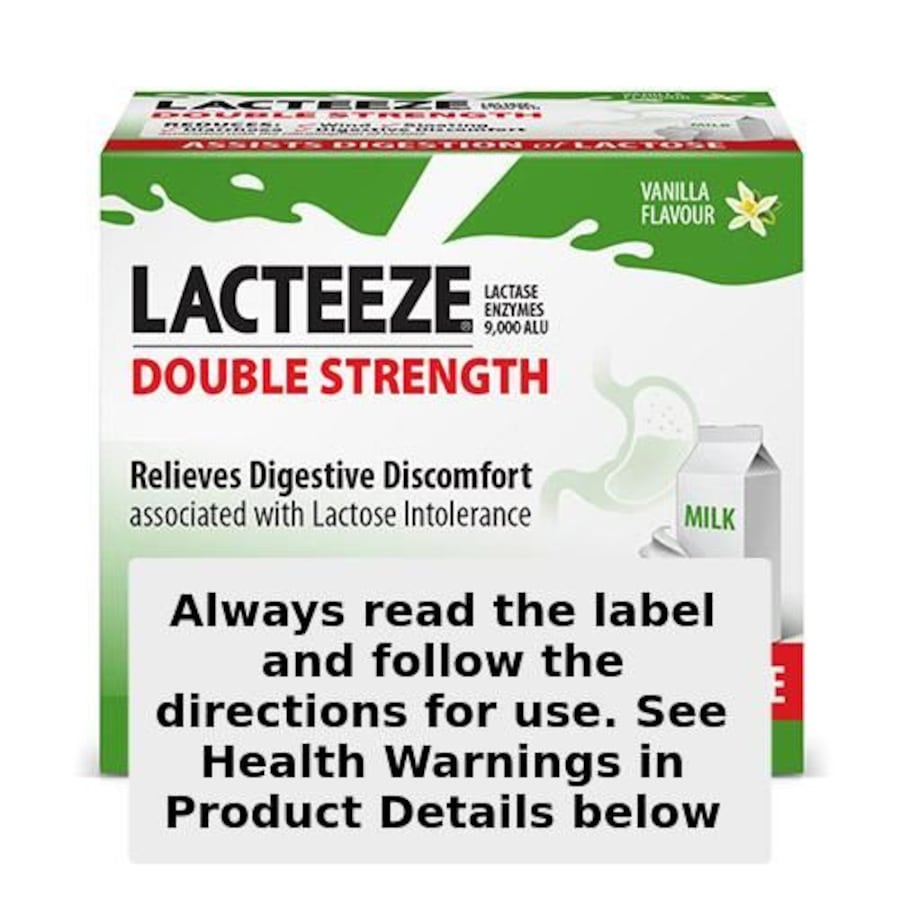 Lacteeze Double Strength 40 Chewable Caplets