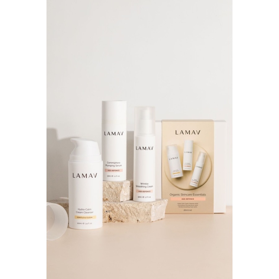 LAMAV Age Defence Organic Skincare Essentials 3 Pack