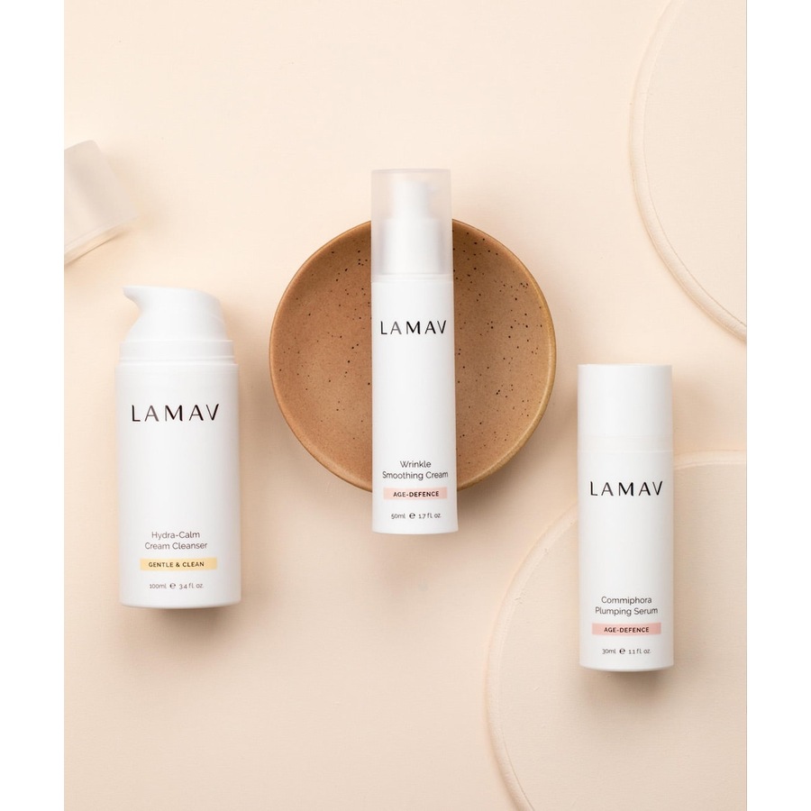 LAMAV Age Defence Organic Skincare Essentials 3 Pack