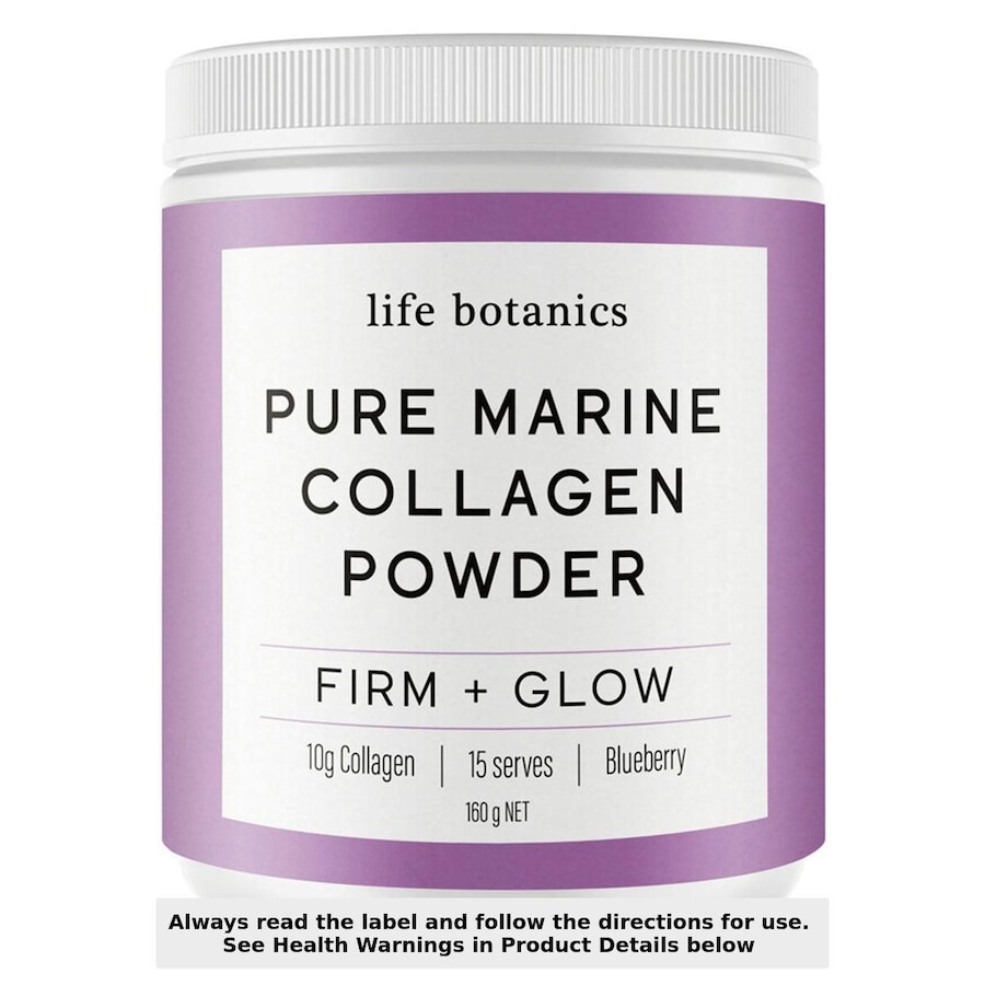 Life Botanics Marine Collagen Powder Blueberry 160g