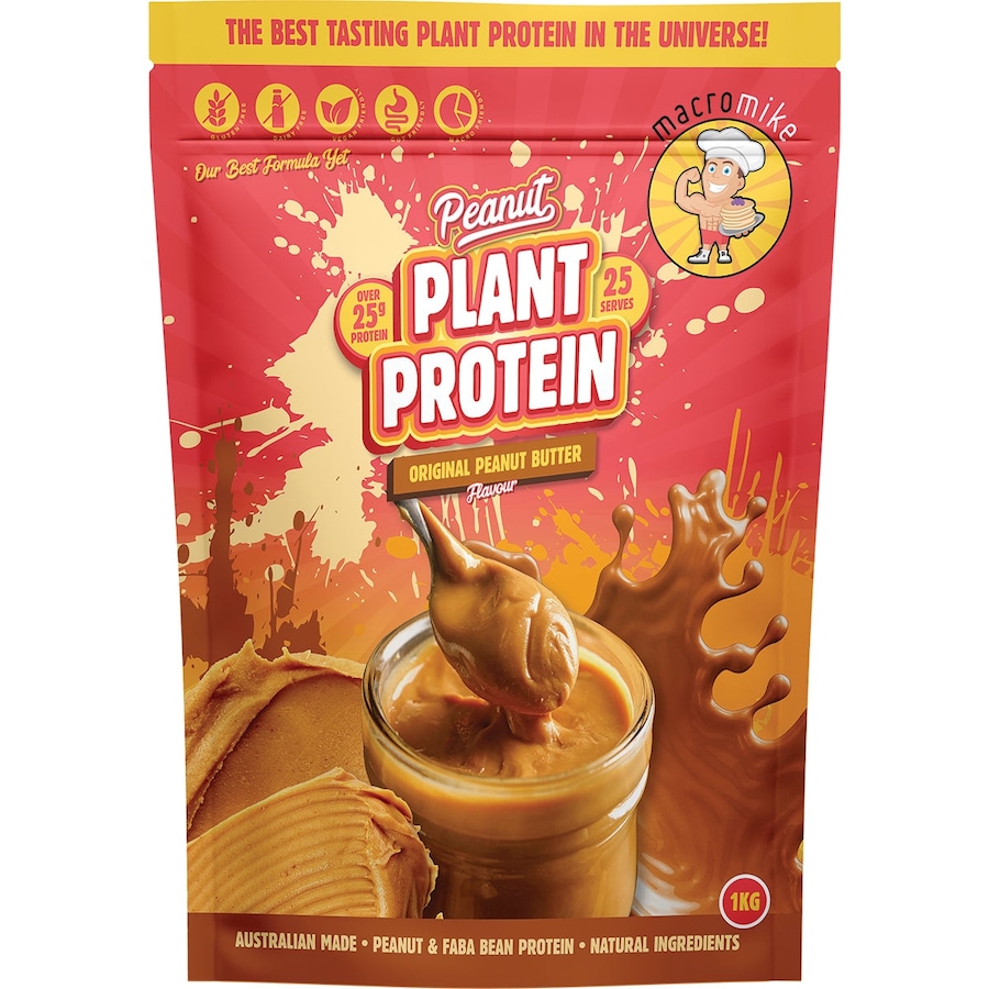 Macro Mike Plant Protein Original Peanut Butter 1kg
