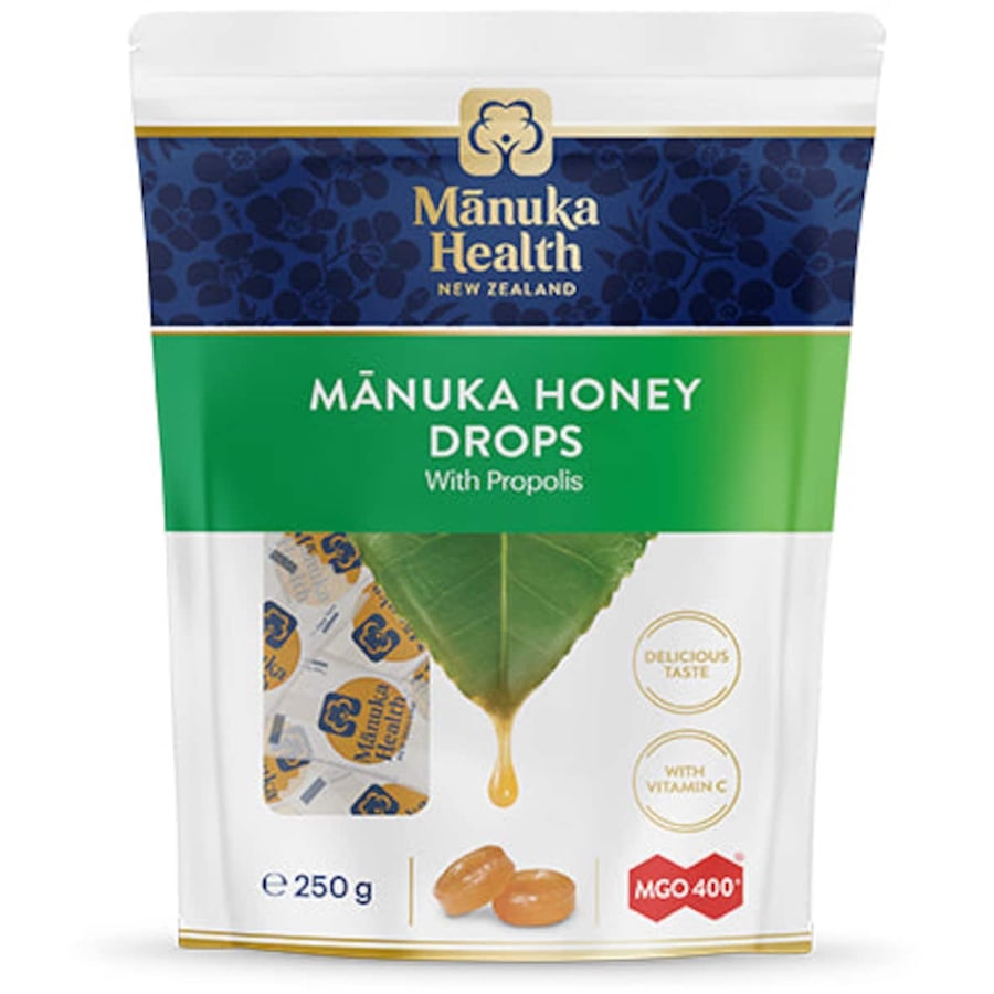 Manuka Health MGO 400+ Manuka Honey Drops Propolis 250g