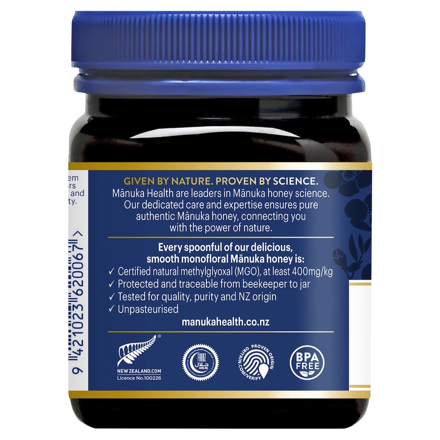 Manuka Health MGO 400+ UMF 13 Manuka Honey 250g